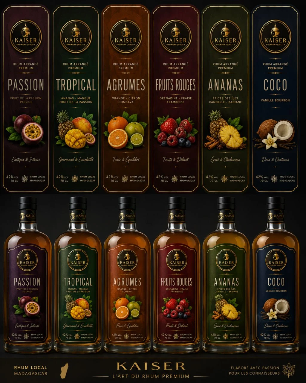 Collection Kaiser Rhum Madagascar